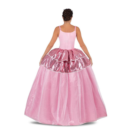 Fato de Princesa Rosa Deluxe para mulher