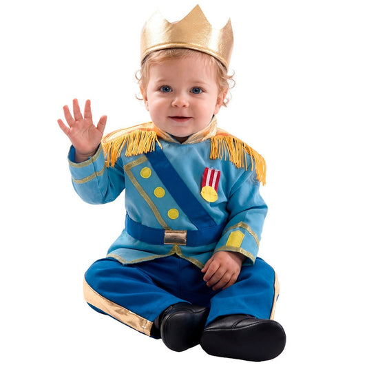 Fato de Príncipe Azul com Franjas para bebé
