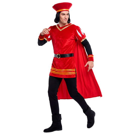 Fato de Príncipe Lord Farquaad para adulto