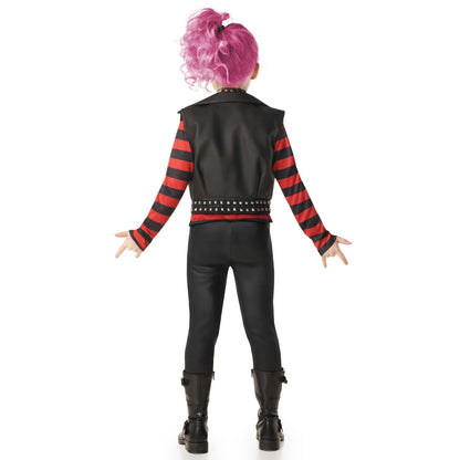 Fato de Rocker Punky Listras infantil