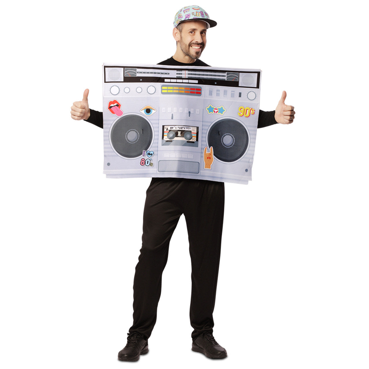 Fantasia de rádio cassete para adultos