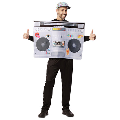 Fantasia de rádio cassete para adultos