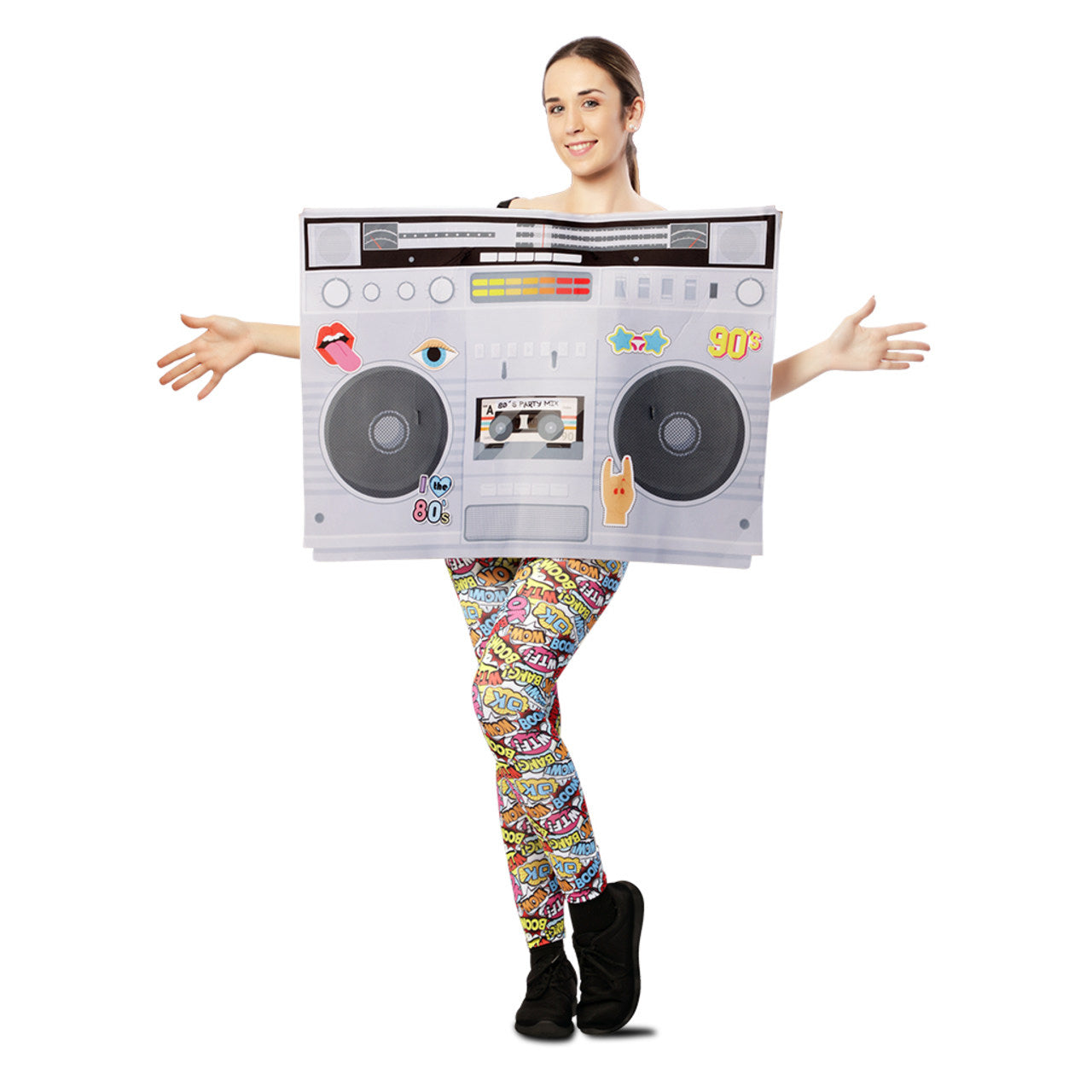 Fantasia de rádio cassete para adultos