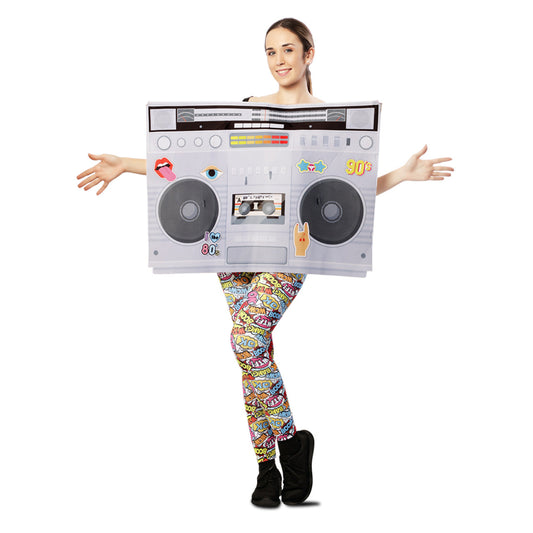 Fato de Rádio Cassete para adulto