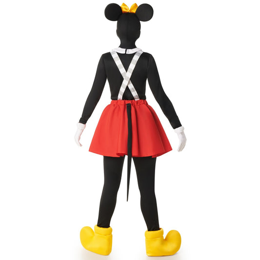 Fato de Ratinha Divertida Laço para mulher