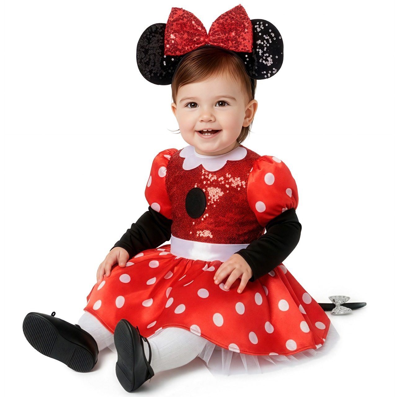 Fato de Ratinha Minnie para bebé