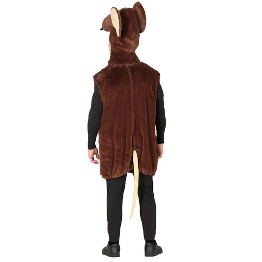 Fato de Rato Castanho para adulto