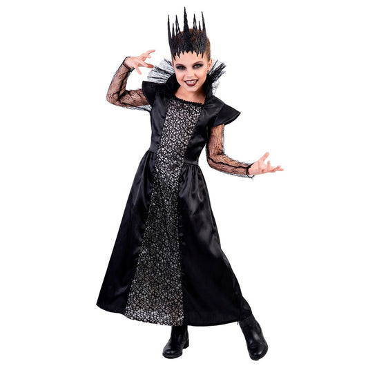 Fato de Madrasta da Rainha das Trevas para menina