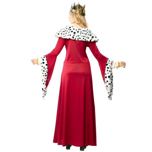 Fato de Rainha Medieval de luxo para mulher