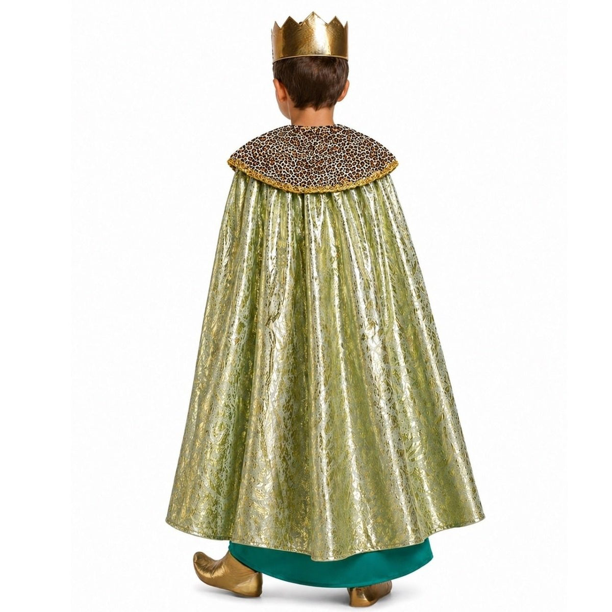 Fato de Rei Mago Gaspar para criança