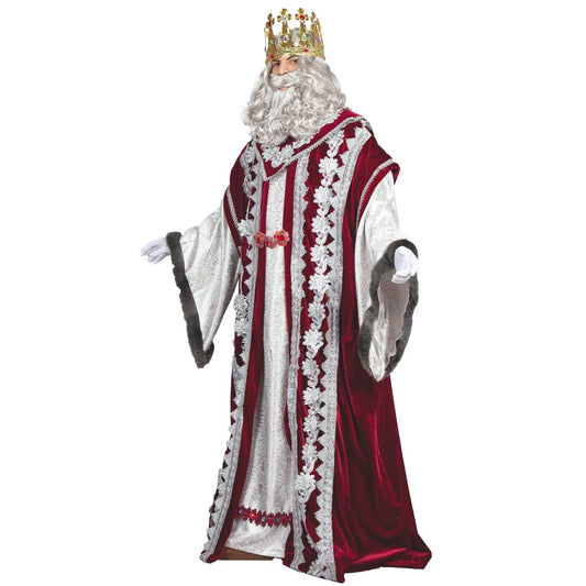 Fato de Rei Mago Melchior Luxo para adulto