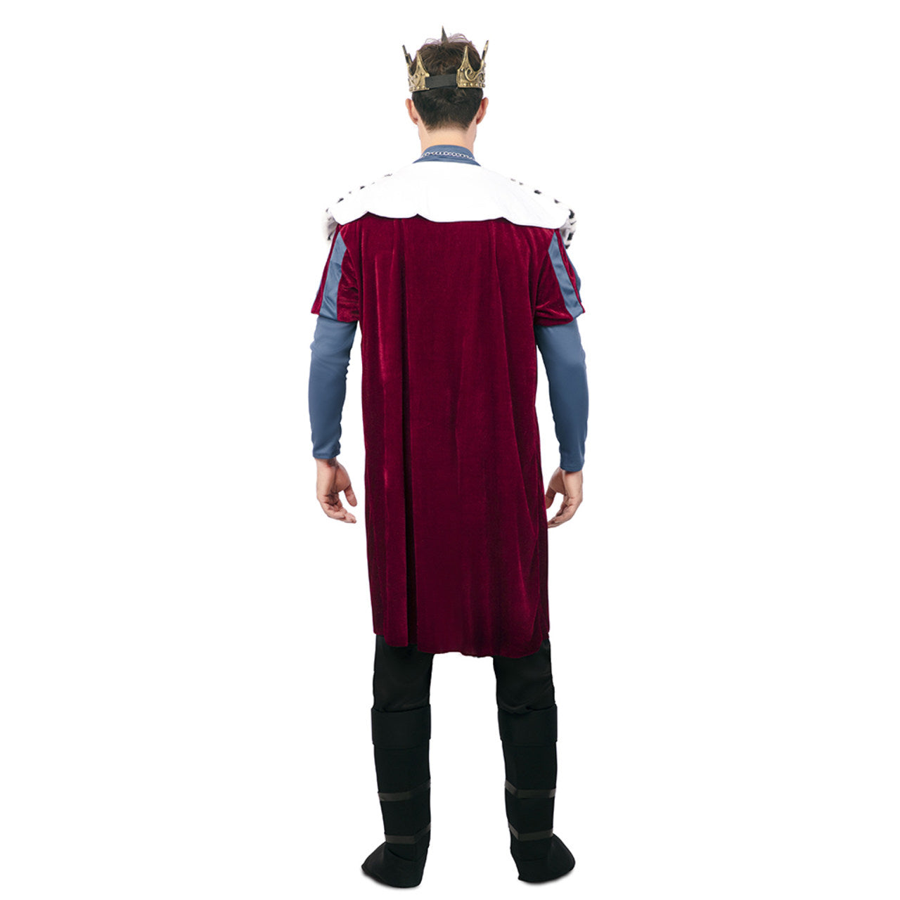 Fantasia de Rei Medieval Deluxe para Homens