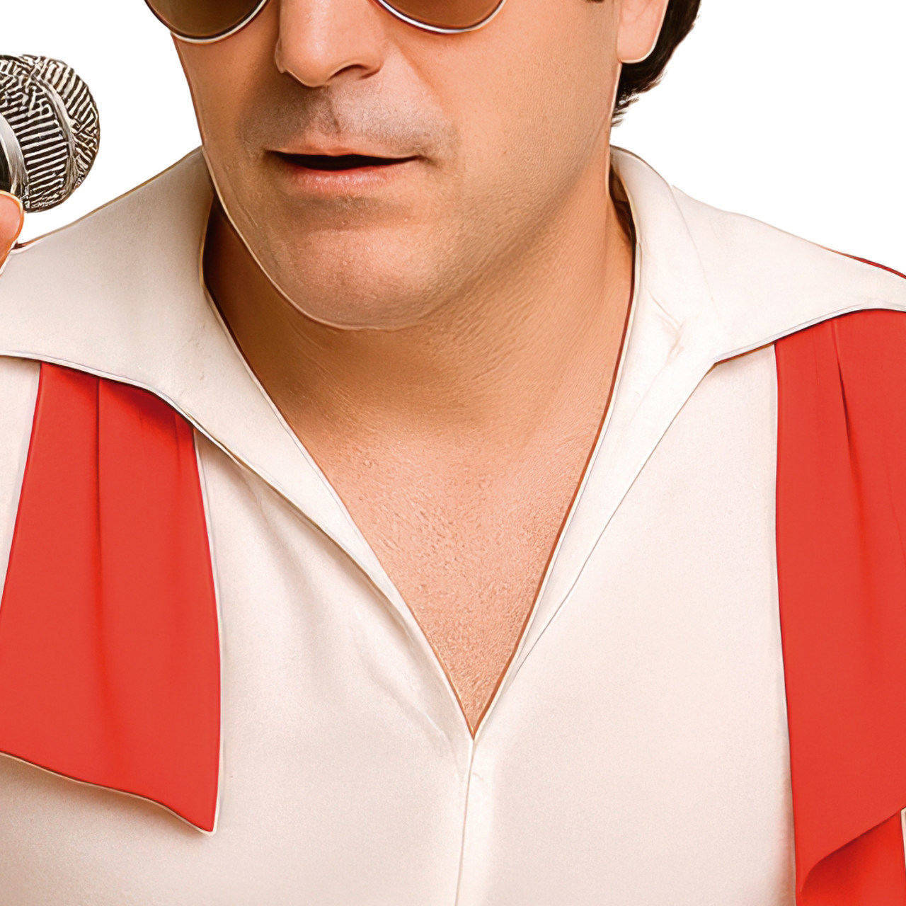 Fato de Rei do Rock Capa para homem