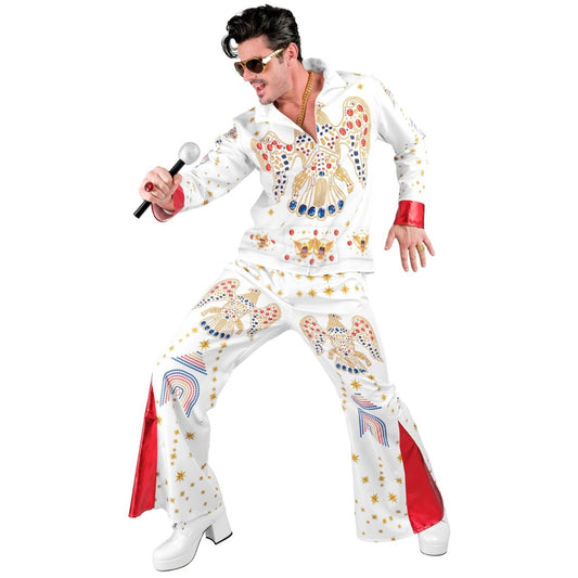 Fato do Rei do Rock Deluxe para homem