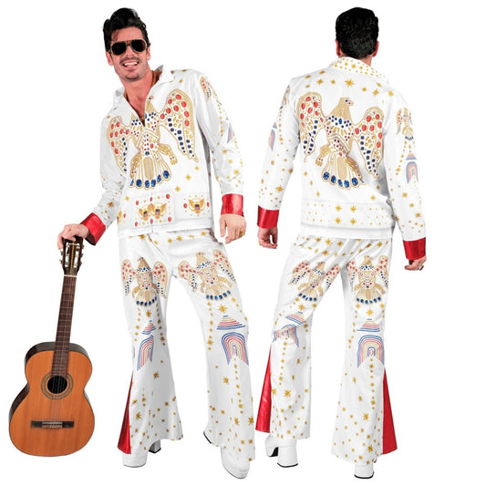 Fato do Rei do Rock Deluxe para homem