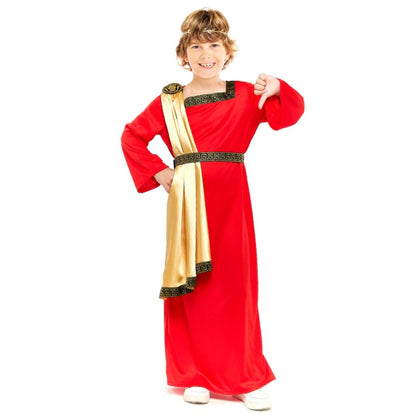 Fato de Romano Vermelho Elegante infantil