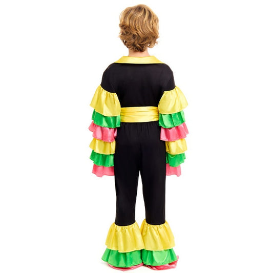 Fato de Rumbero Colorido para criança