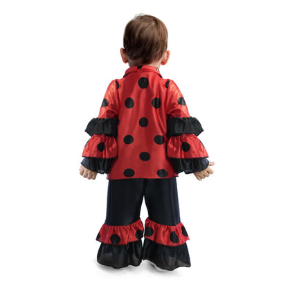 Fato de Rumbero de Bolinhas para bebé