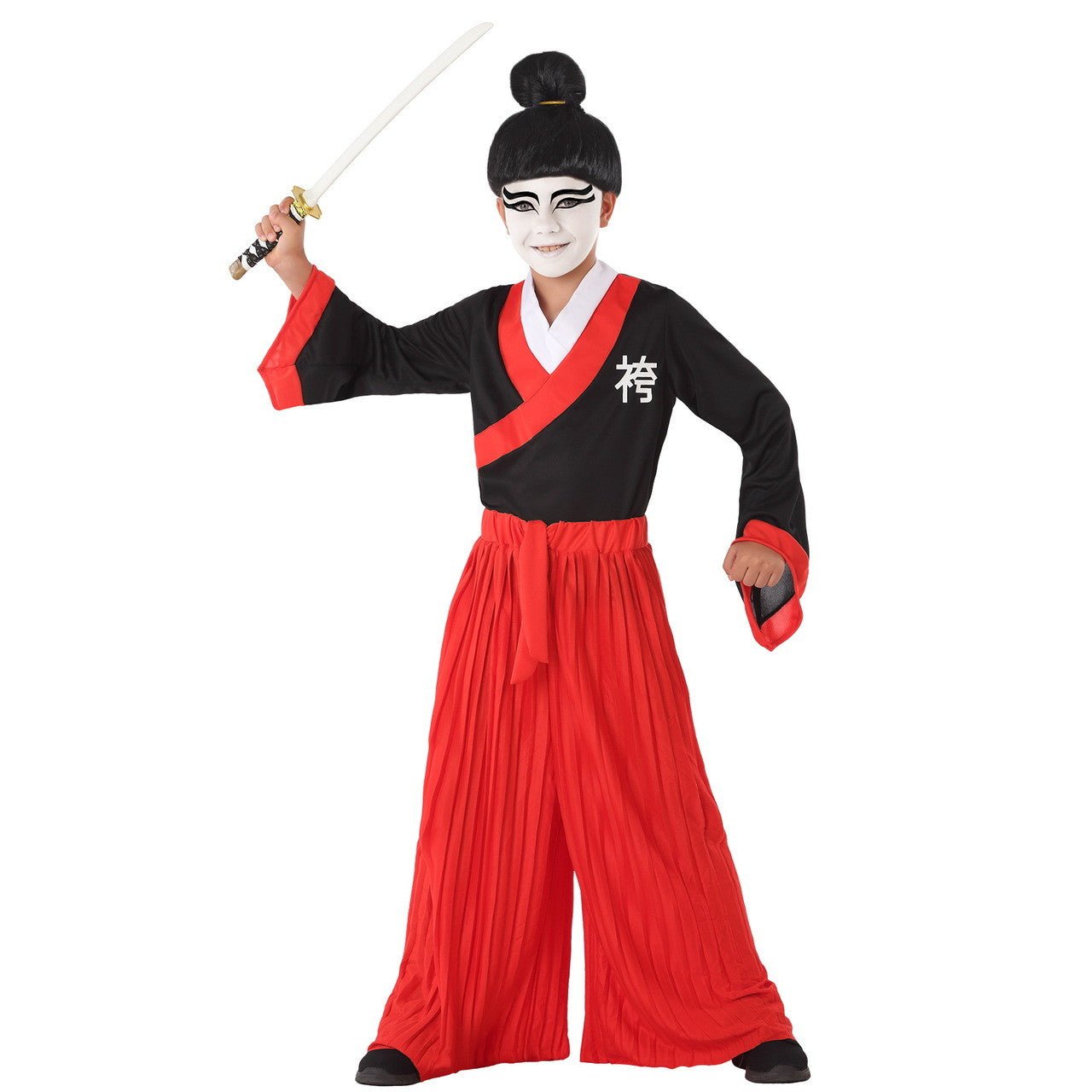 Fato de Samurai Japonês infantil