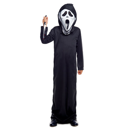 Fato de Scream Preto para criança