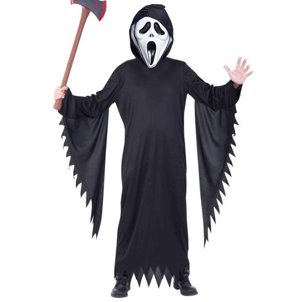 Fato de Scream preto para criança