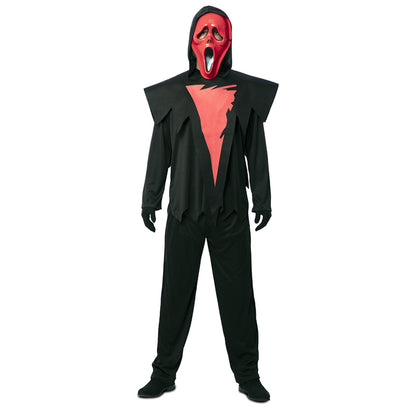 Fato de Scream Vermelho para homem
