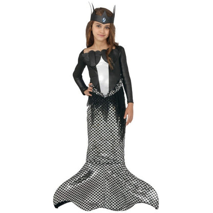 Fantasia de sereia zumbi para meninas