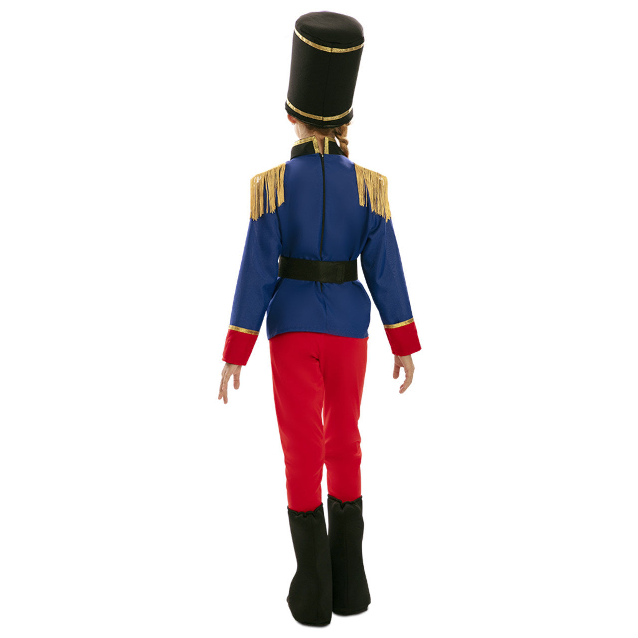 Fantasia de Soldado Quebra-Nozes com Franjas para Meninas
