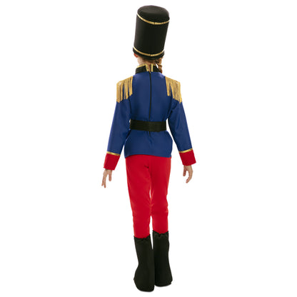 Fantasia de Soldado Quebra-Nozes com Franjas para Meninas