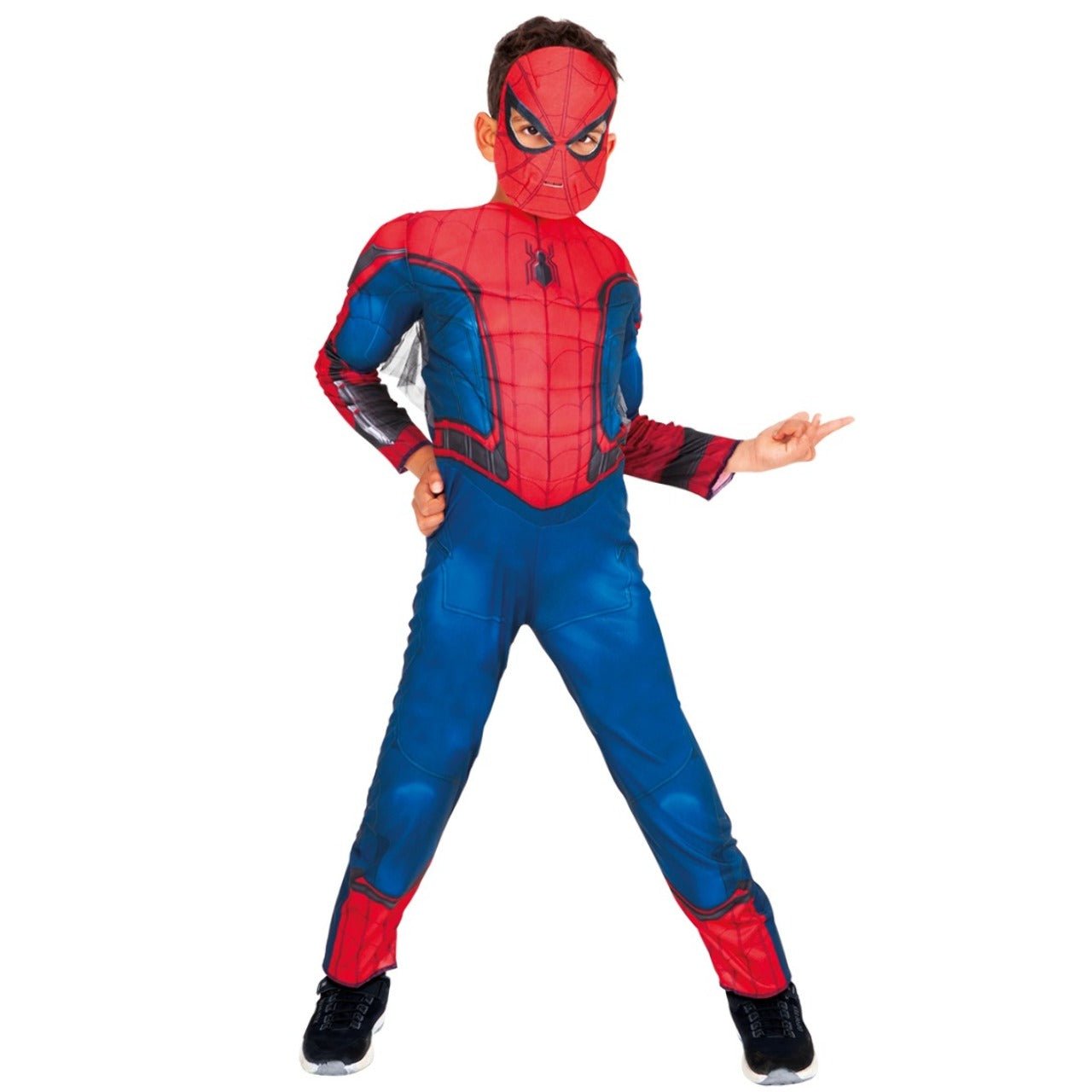 Fato de Spiderman™ Musculoso Deluxe para menino