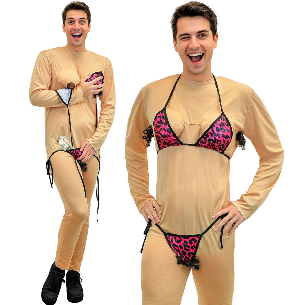 Fato Stripper Bikini para homem