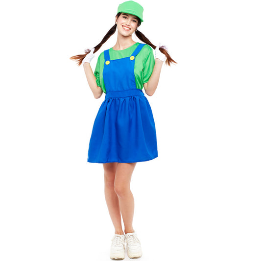 Fato de Super Luigi – Boné para mulheres