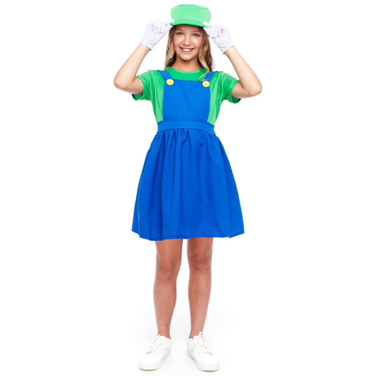 Boné Super Luigi para menina