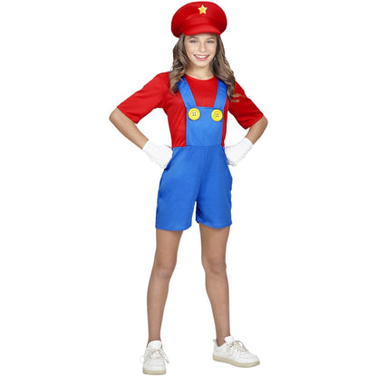 Fato de Videojogo Super Mario para menina
