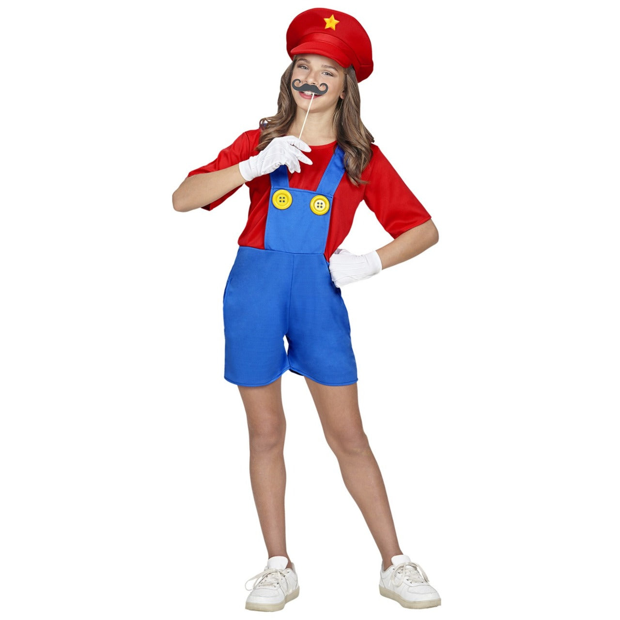 Fato de Videojogo Super Mario para menina