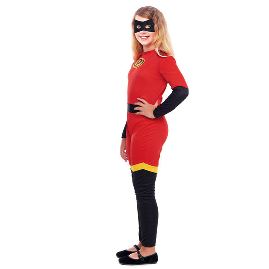 Fato de super-Herói Incrível para menina