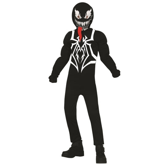 Fato de Supervilão Preto para menino