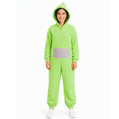Fato de Teletubbie Verde Claro para adulto