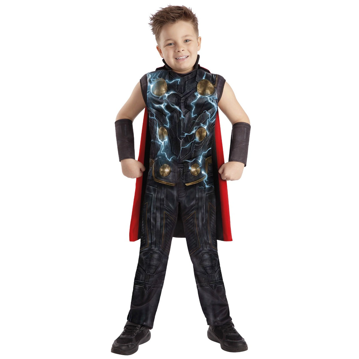 Fato de Thor™ Avengers Battle Deluxe infantil