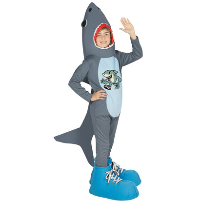 Fato de Tubarão Tralarero infantil