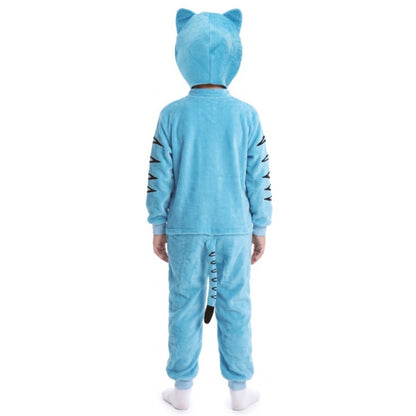 Fato de Tigre Azul K-Pop infantil