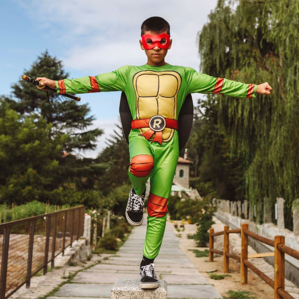 Disfraz tortuga ninja niño