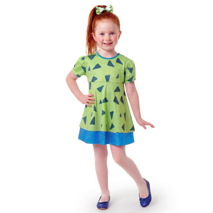 Fato de Troglodita Pebbles para menina
