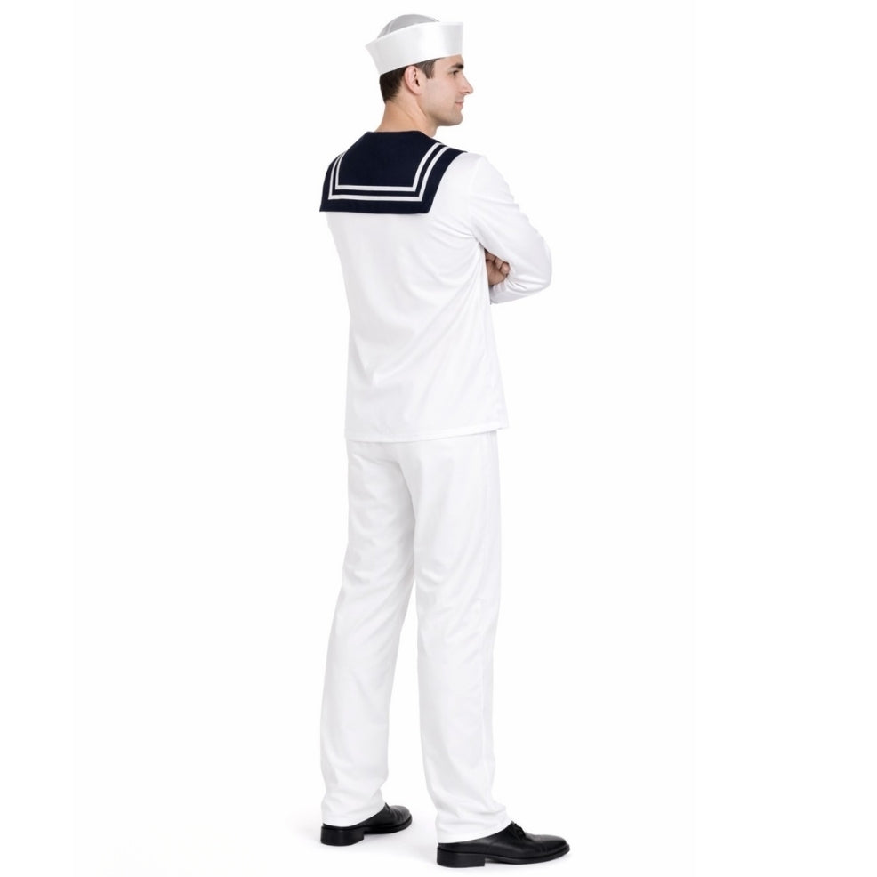 Fato de Uniforme de Marinheiro para homem