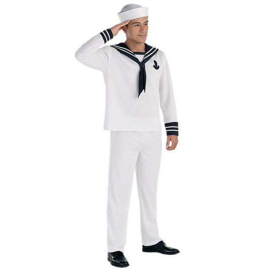 Fato de Uniforme de Marinheiro para homem