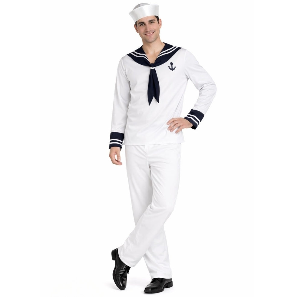 Fato de Uniforme de Marinheiro para homem