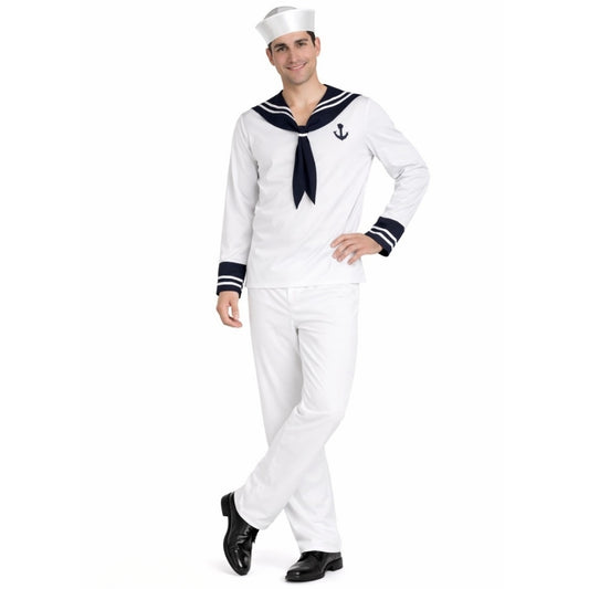 Fato de Uniforme de Marinheiro para homem