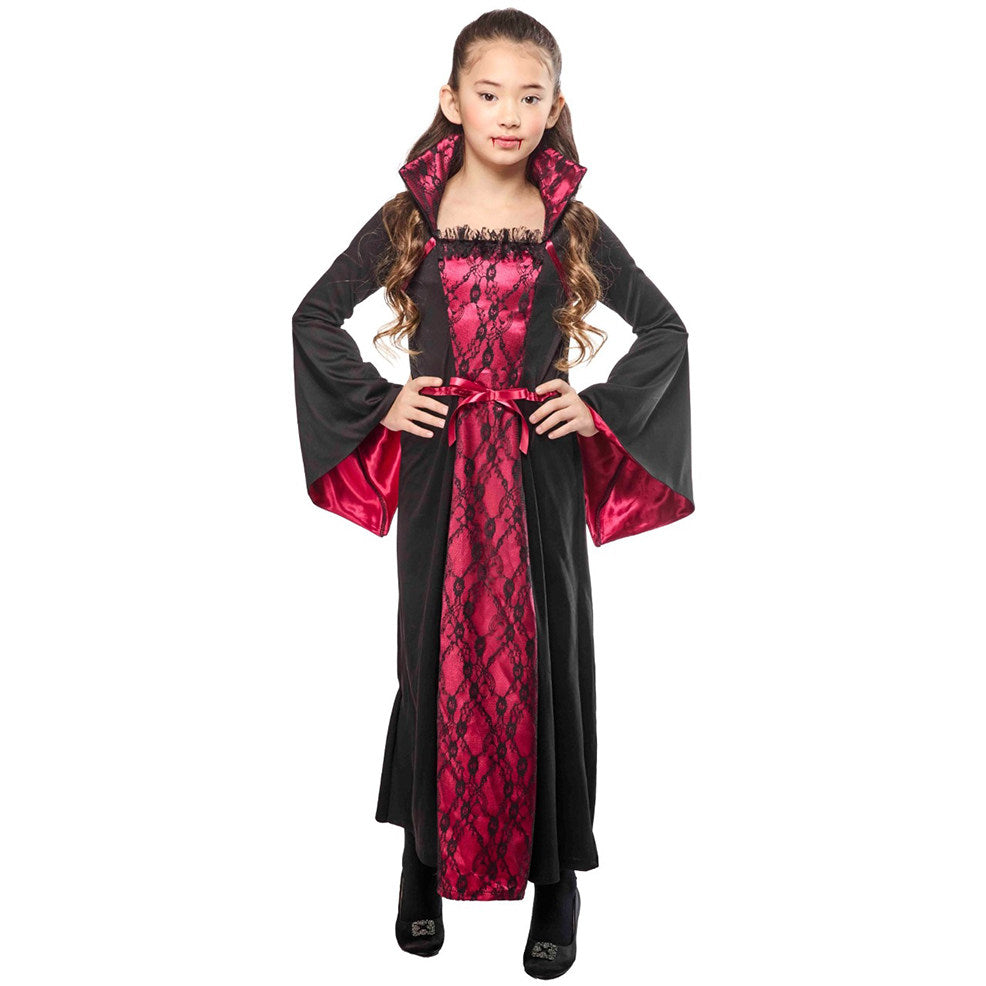 Fantasia de vampira Belladonna para meninas