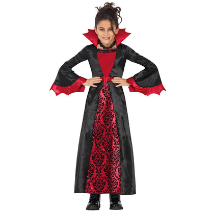 Fato de Vampira Bordô para menina