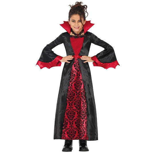 Fato de Vampira Bordô para menina